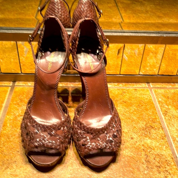 BCBGMaxAzria Shoes - BCBG Leather Sandals